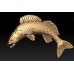 prívesok ryba zubač zlte zlato  0006 